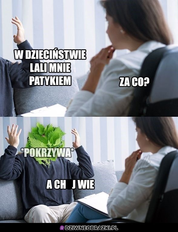 Zawsze bita patykiem