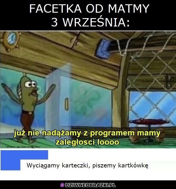 Już jesteśmy do tyłu!
