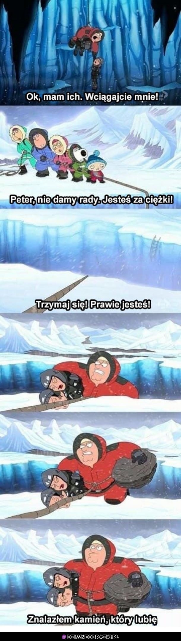 Wciągajcie mnie!