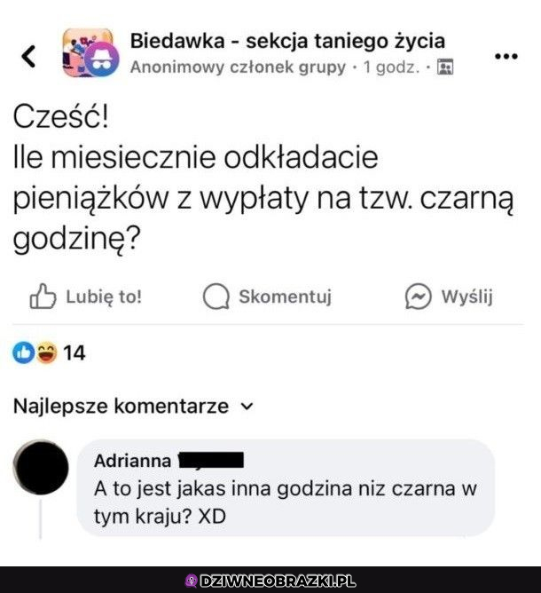 Czarna godzina w polszy