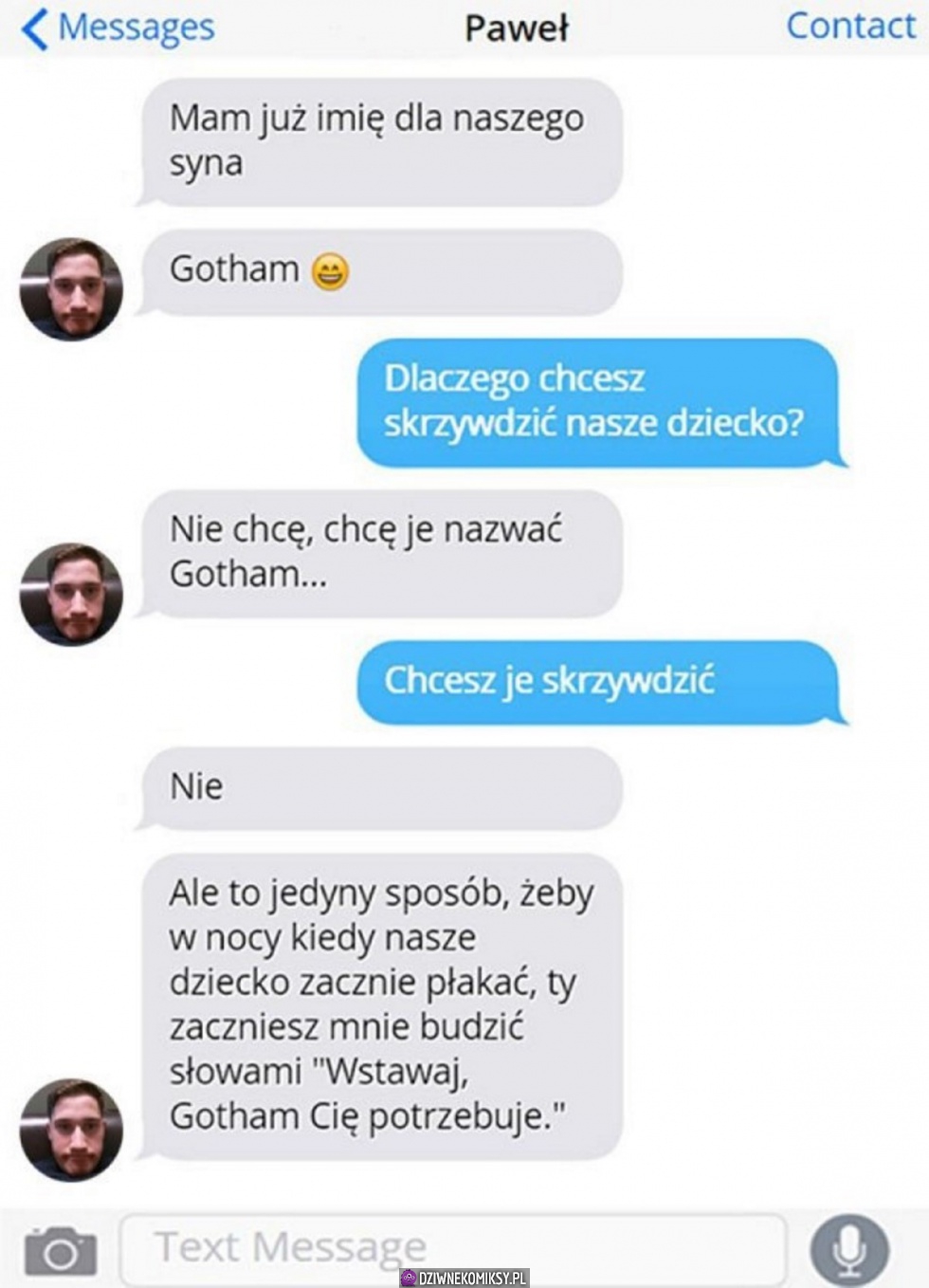 Paweł chce nazwać syna Gotham, wytłumaczenie ma niezłe