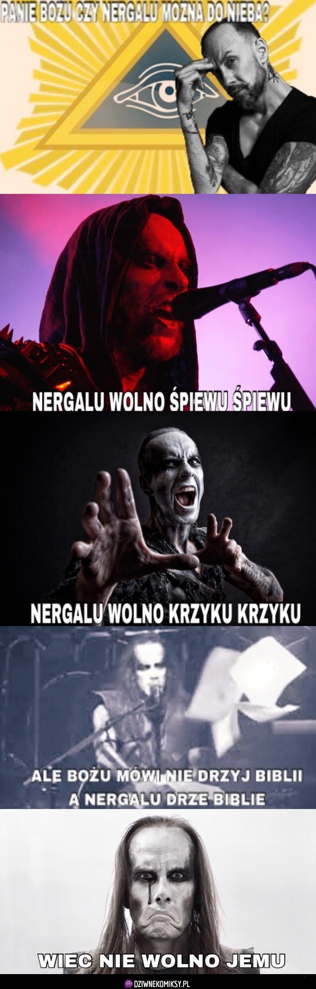 Czy Nergalu wolno do nieba?