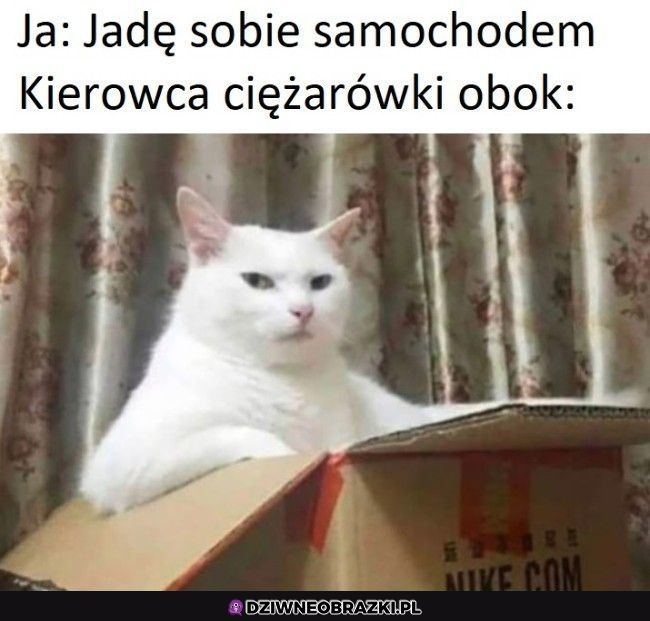 Podczas wyprzedzania