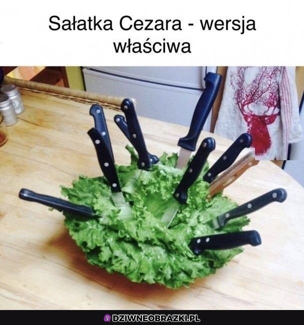 Sałatka cezara