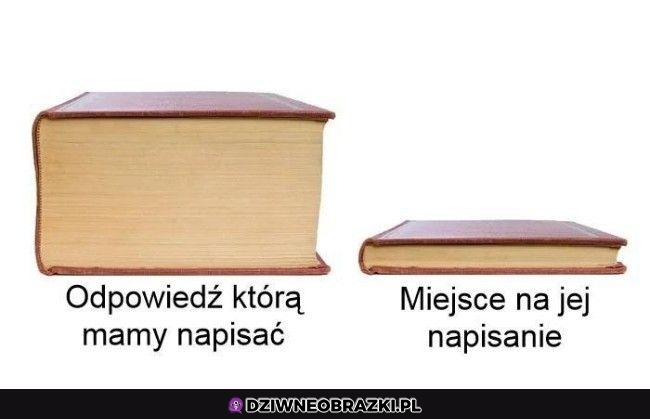 Egzaminy takie są