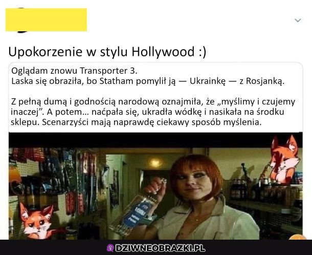 Ale upokorzenie