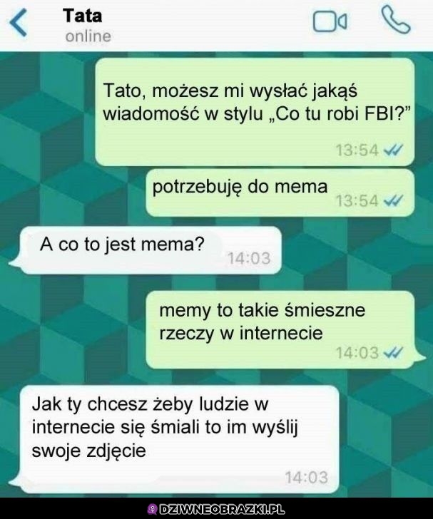 Dzięki Tato za pomoc!
