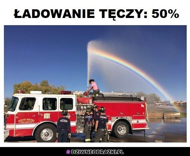 Ładowanie tęczy