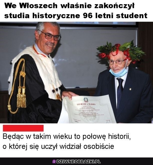 Trochę mu to zajęło