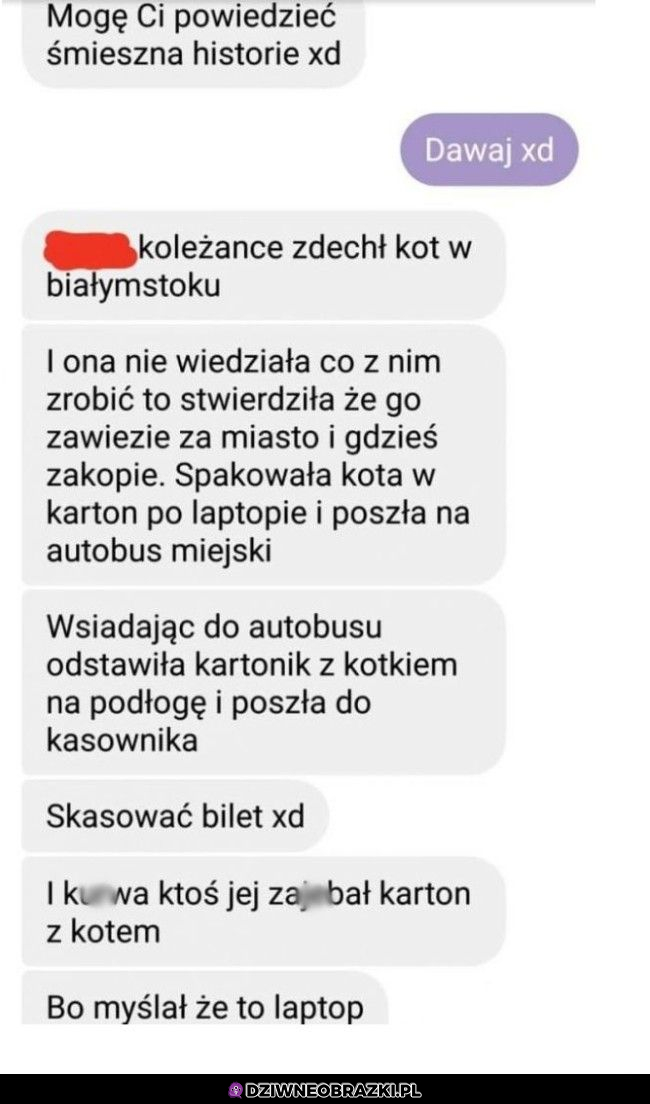 Co za zwrot akcji