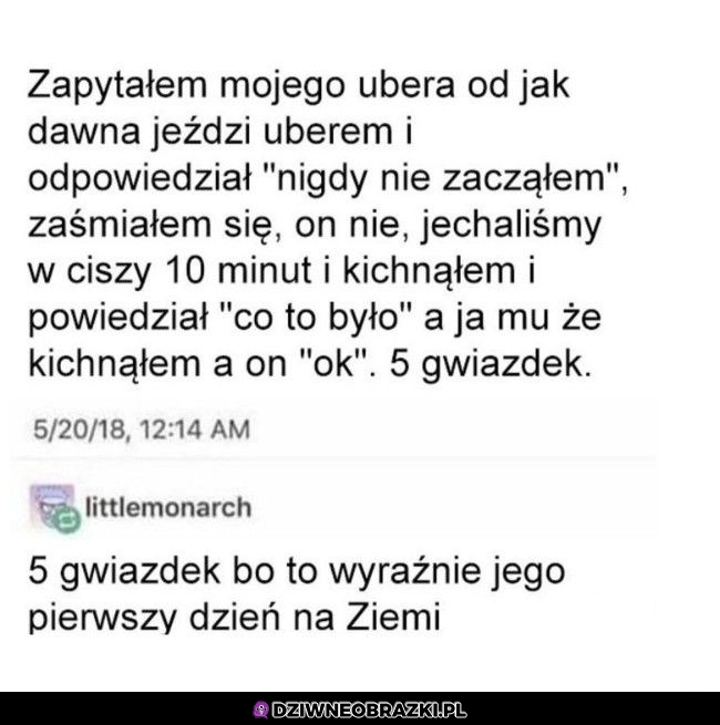 Może to jednak nie był uber