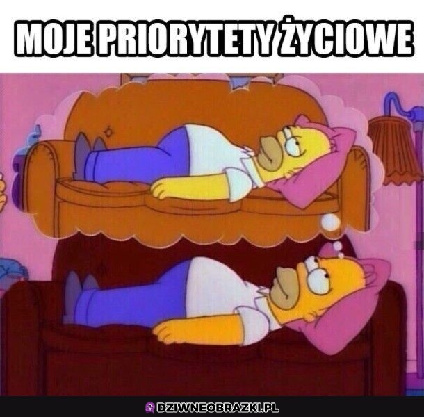 To moje priorytety