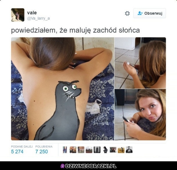 Zachód słońca