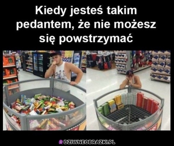 Nie mógł się powstrzymać