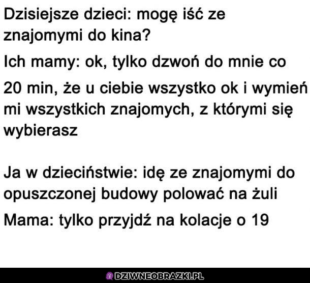 Kiedyś to było dzieciństwo