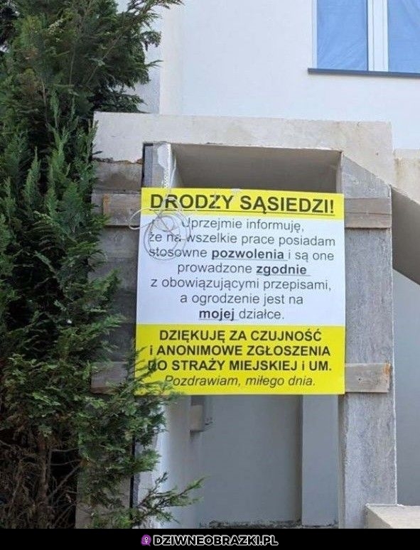 Apel do sąsiadów