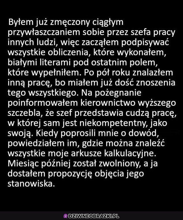 Ciekawe, czy przyjął