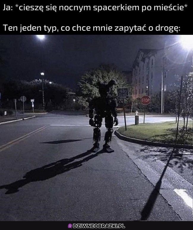 Kiedy robisz sobie nocny spacerek