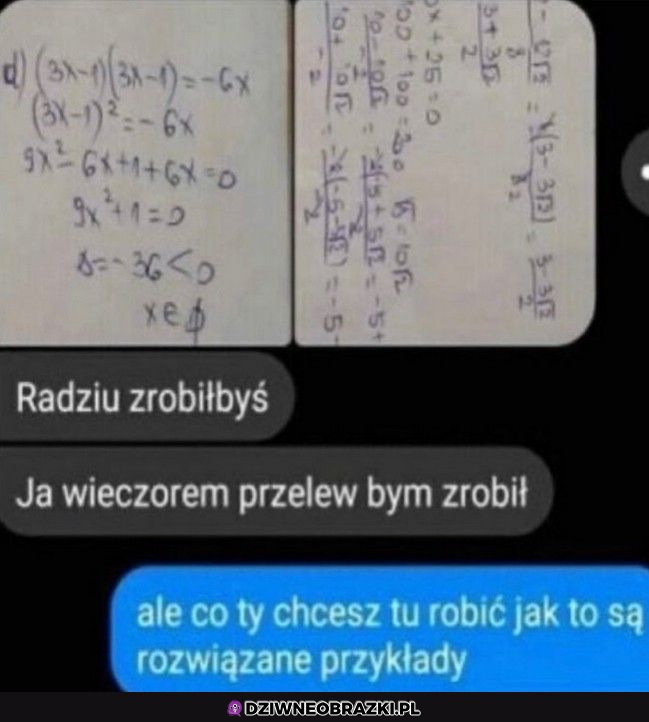 Radziu, łatwy pieniądz był