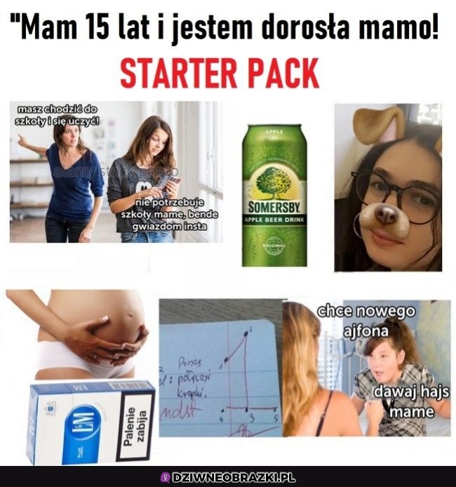 Dorosłe piętnastolatki