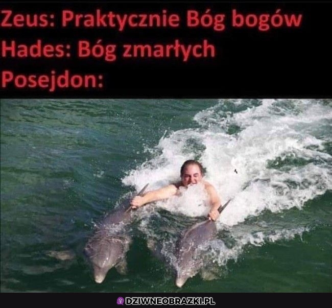 Posejdon był w pytę