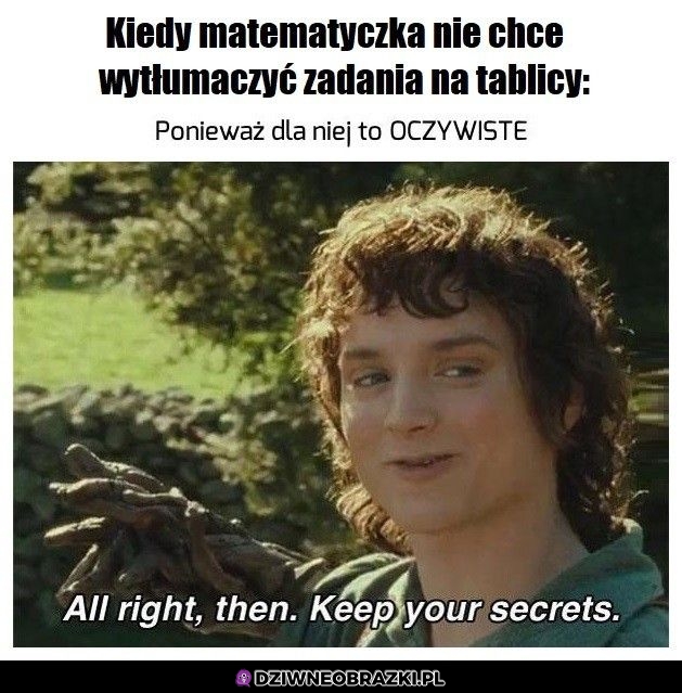 Na matematyce