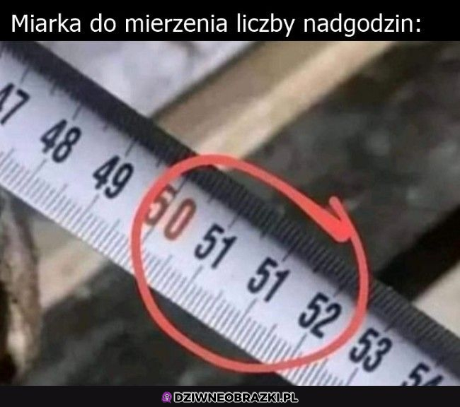 niezła ta miarka