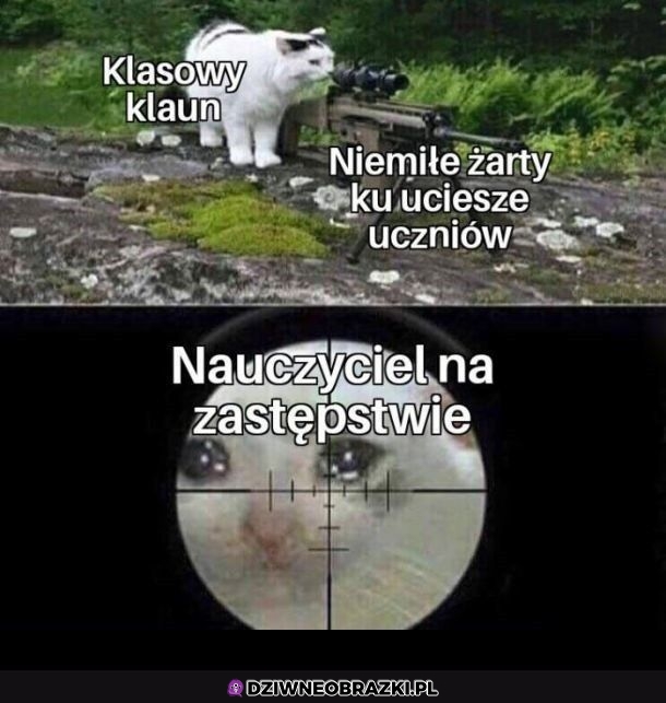 Zastępstwa to ciężki temat