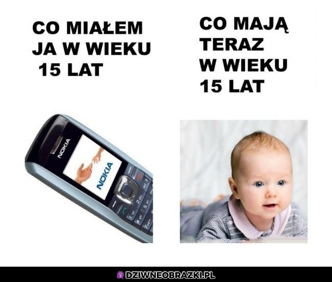 Co ja miałem vs co mają