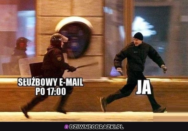 Gonią mnie