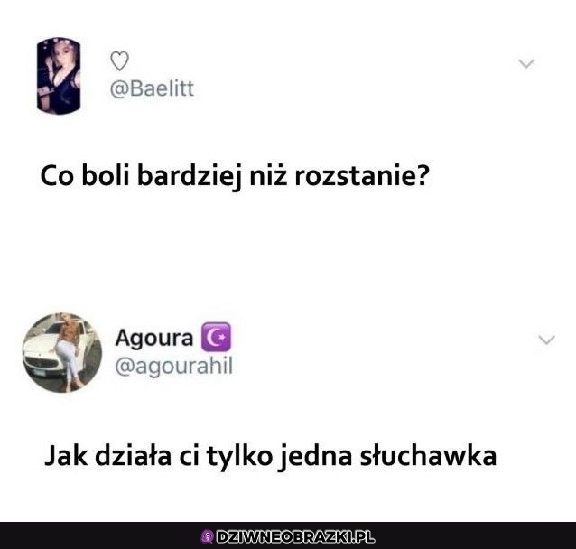 To naprawdę boli