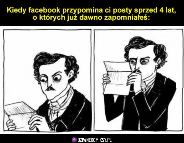 Stare posty na facebooku