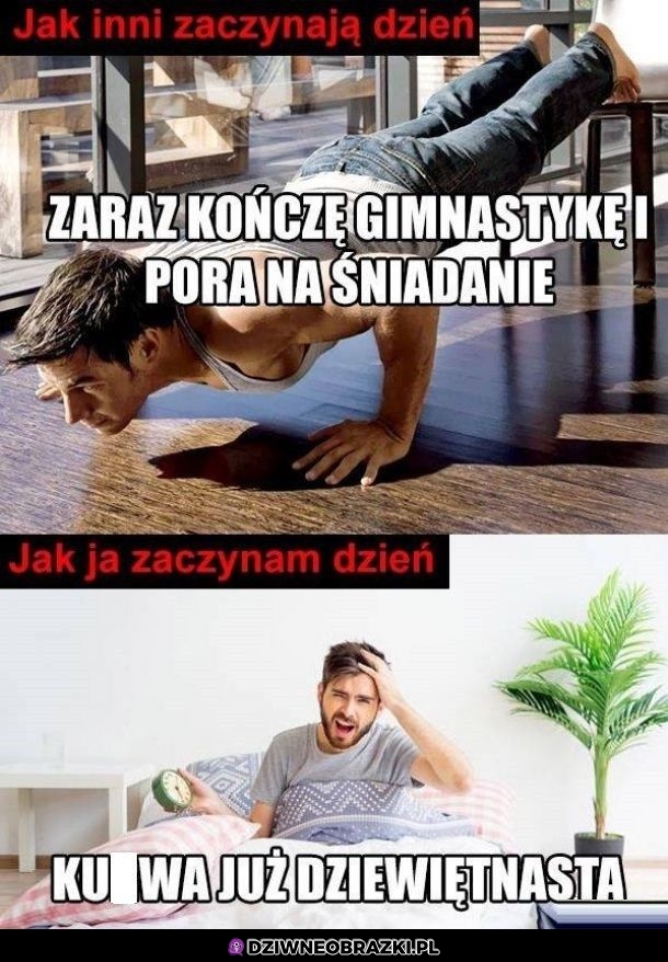 Zaczynanie dnia