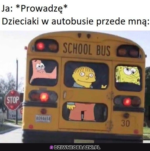 Zawsze kiedy jadę za wycieczką szkolną