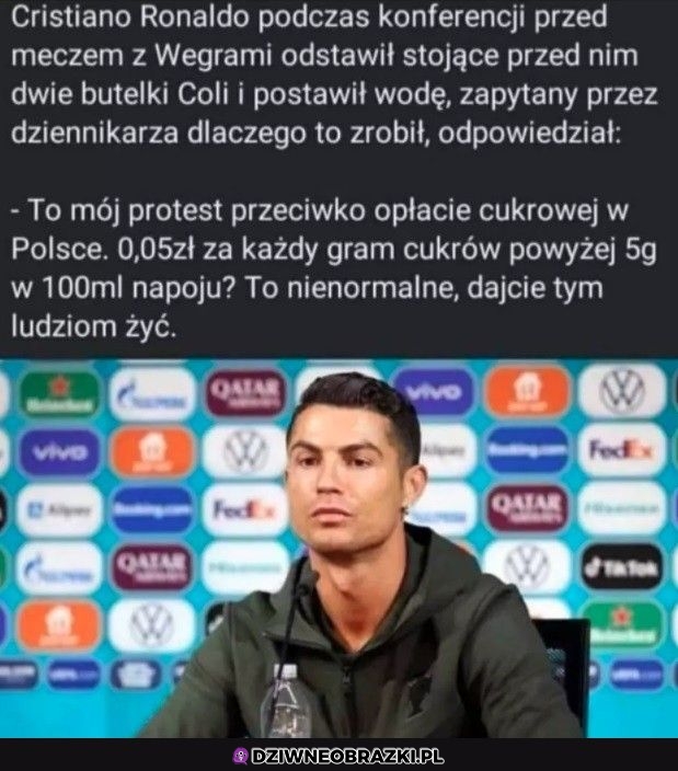 Protest Ronaldo