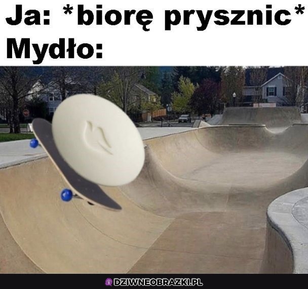 Za każdym razem spadnie