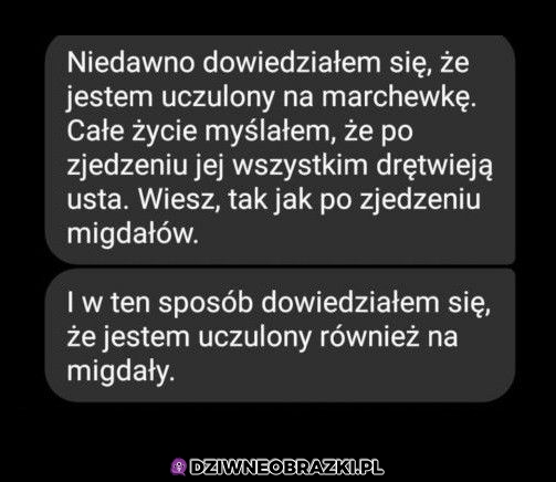 Dowiedział się