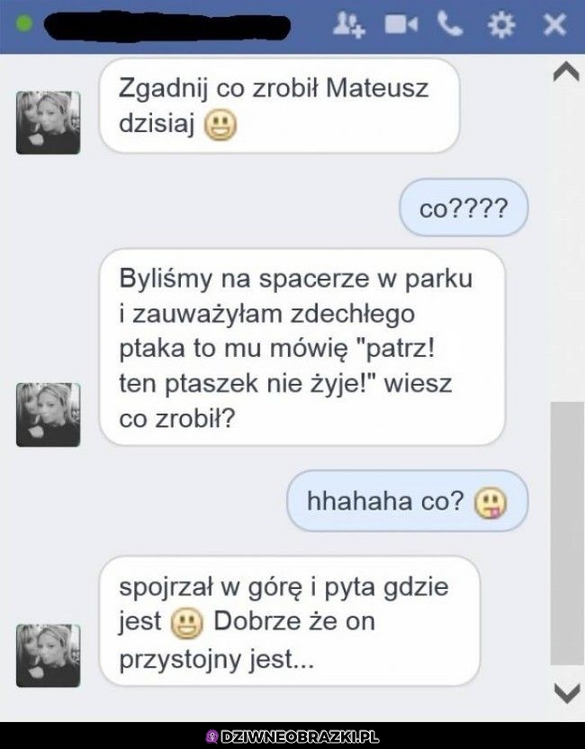 Mati chyba nie jest bystrzakiem