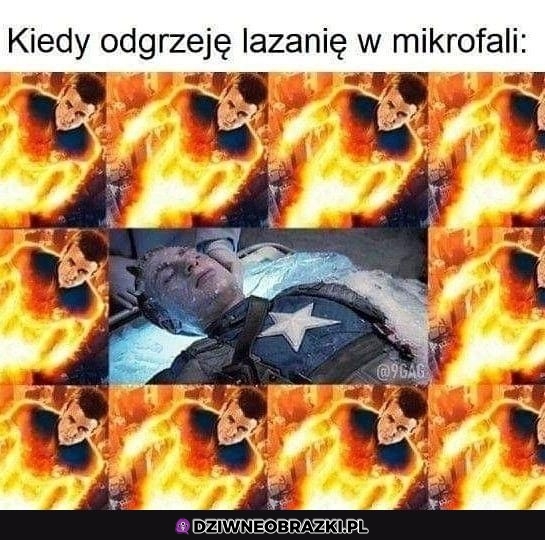 Lazania z mikrofali taka jest