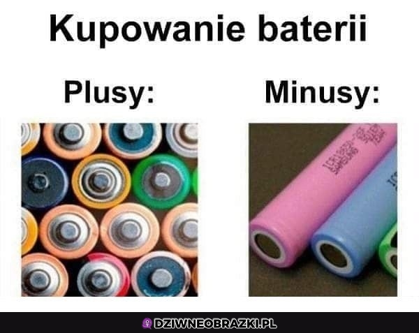 Kupowanie baterii
