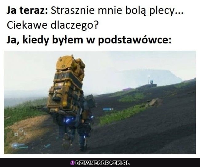 Ciekawe dlaczego bolą mnie plecy