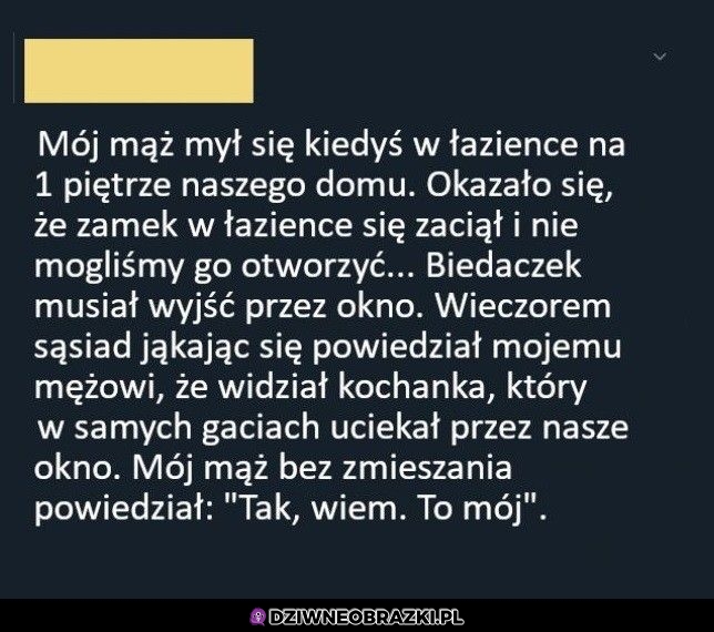 Kiedy sąsiąd mówi co widział