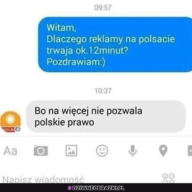 Dlaczego tyle reklam?