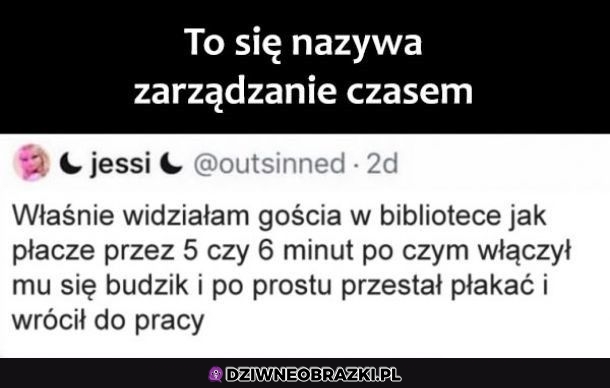 Zarządzanie czasem poziom ekspert