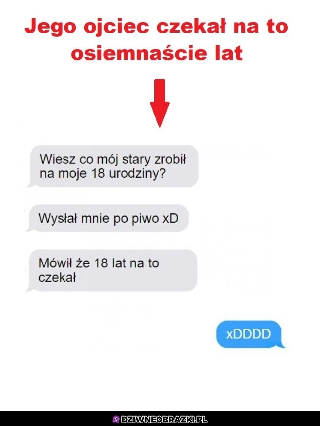 Czekał na to