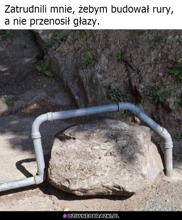 To nie moja robota