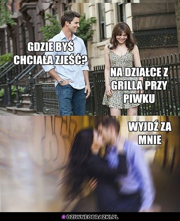 Gdzie by chciała zjeść?