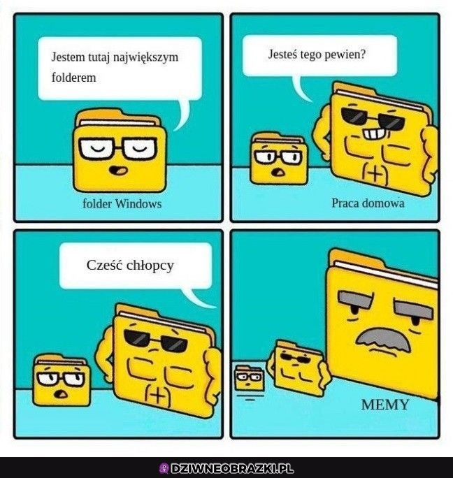Największy folder