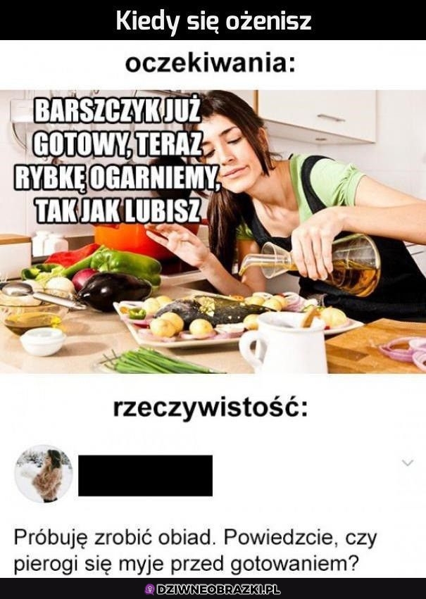 Oczekiwania vs rzeczywistość