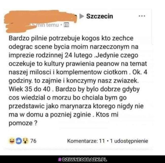 Kiedy potrzebujesz odegrać przedstawienie